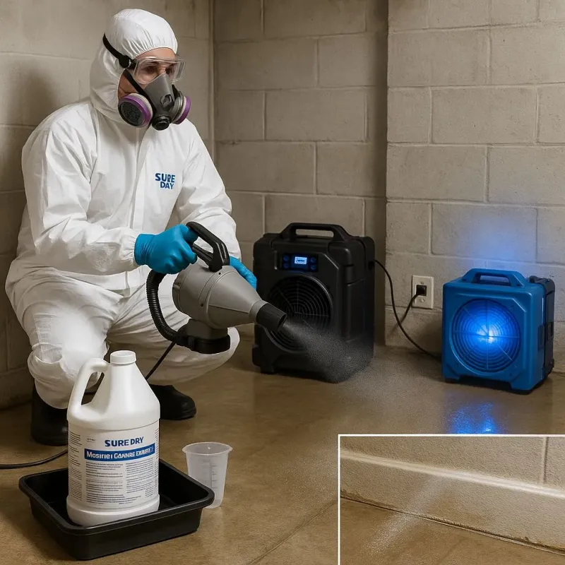 Sanitization and Odor Removal process in Newton, NC