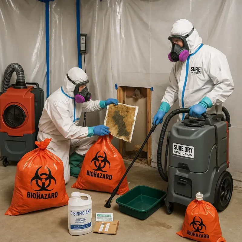 Contaminated Water Handling Protocols process in Newton, NC