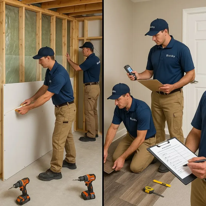 Repairs and Reconstruction process in Newton, NC