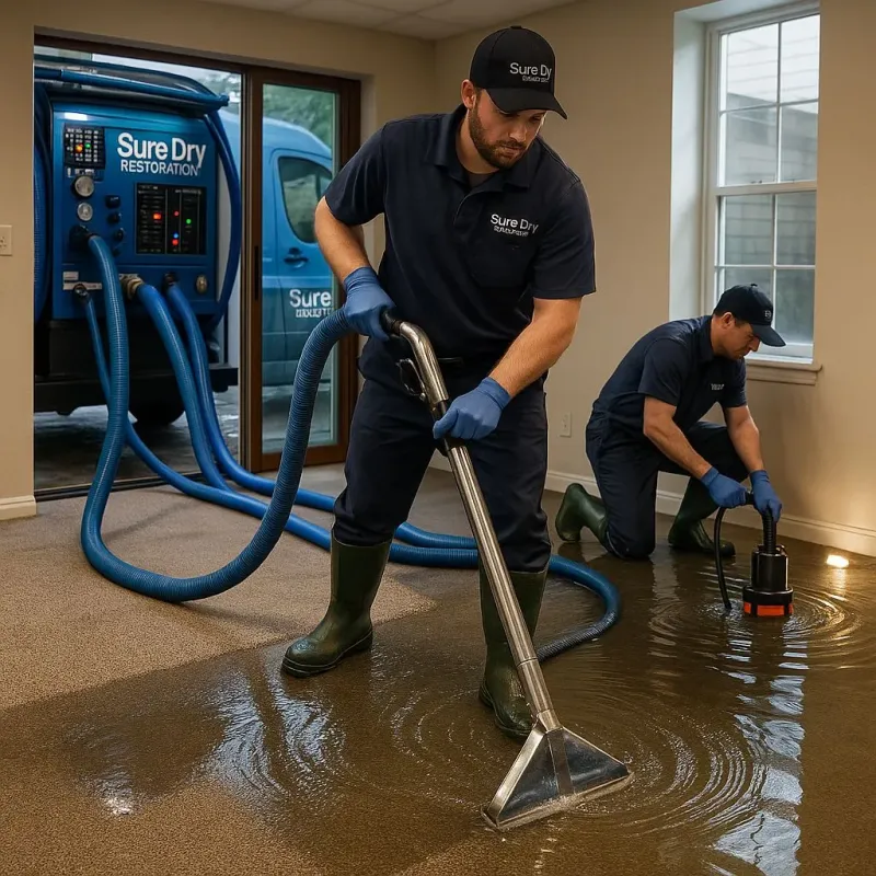 Water Extraction and Removal process in Newton, NC
